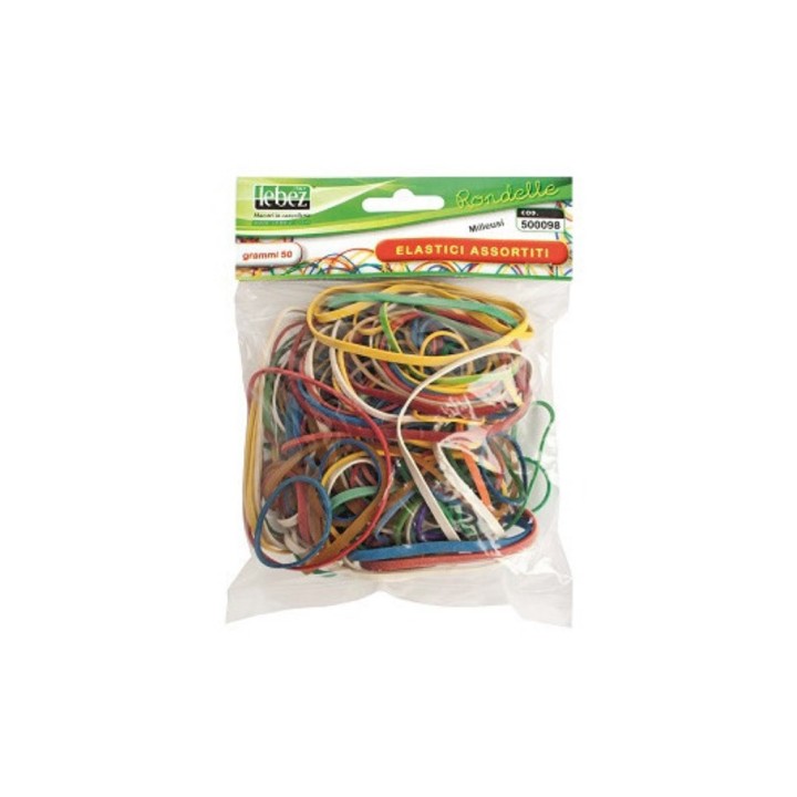 ELASTICI ASSORTITI IN BUSTA 50GR