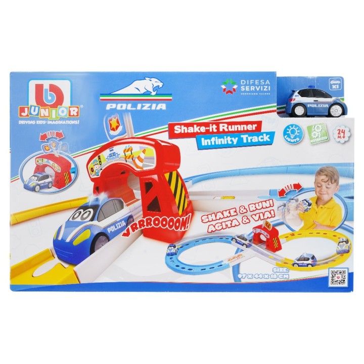 BURAGO JUNIOR PISTA AUTO POLIZIA 1688618