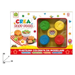 PLASTILINA CREA FAST FOOD