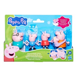 PEPPA PIG FAMIGLIA SET 5 PERSONAGGI