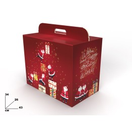 SCATOLA DEAR SANTA CM. 43X26X34H
