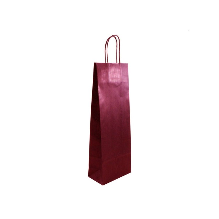 SHOPPER 1 BOTTIGLIA BORDEAUX 14X8,5X39