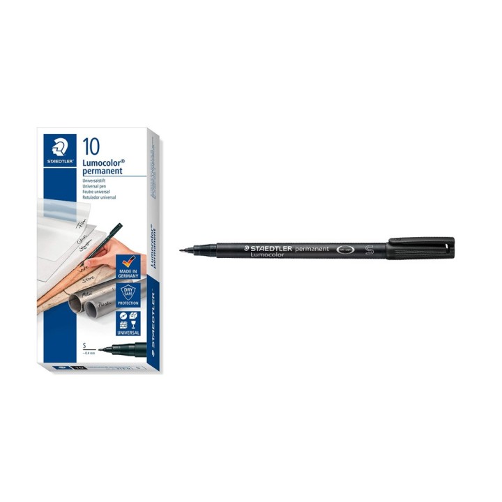 STAEDTLER LUMOC.PERM.NERO 313-9 S