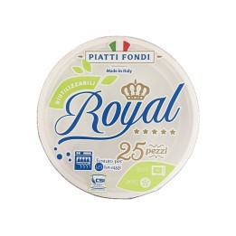 ROYAL PIATTI FONDI 25PZ