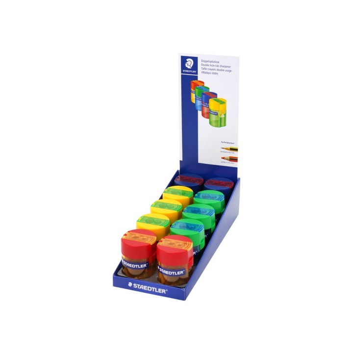 STAEDTLER TEMPERAMATITA 2 FORI C-CONTENI