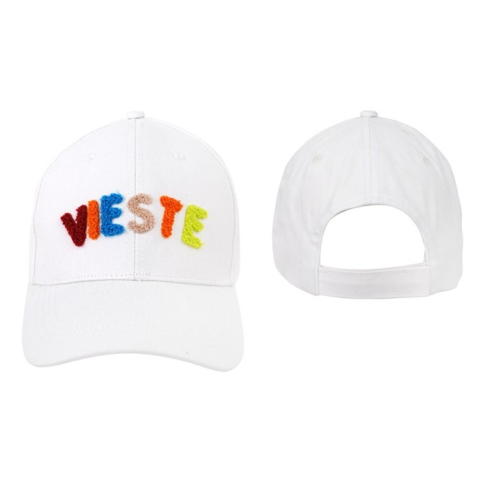 CAPPELLO CON VISIERA VIESTE COLORATO