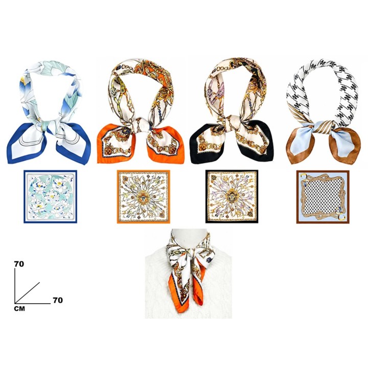 FOULARD 4 ASSORTITI