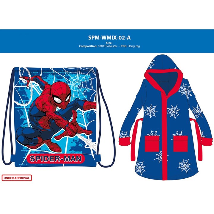SACCA SPORT CON ACCAPPATOIO SPIDERMAN