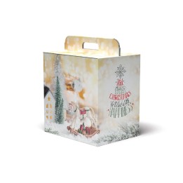 SCATOLA NATALE MAGIC CM.33X24X34H