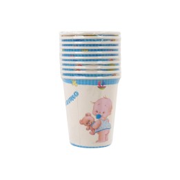 10 BICCHIERI CC200 CUORE CELESTE