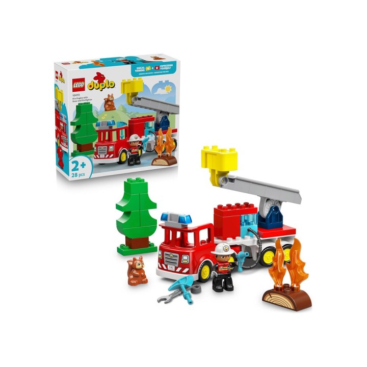 LEGO DUPLO AUTOPOMPA CON POMPIERE 10473