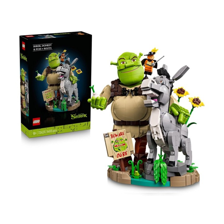 LEGO SHREK CIUCHINO GATTO 72423