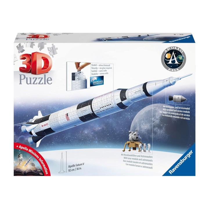 PUZZLE 3D APOLLO SATURN V ROCKET 115457