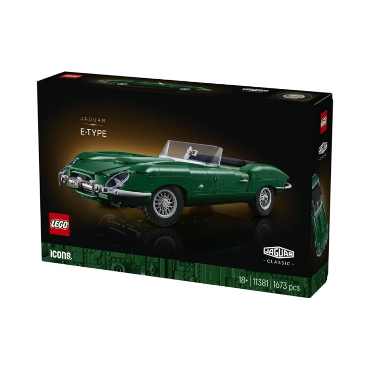 LEGO ICONS JAGUAR E-TIPE 11381