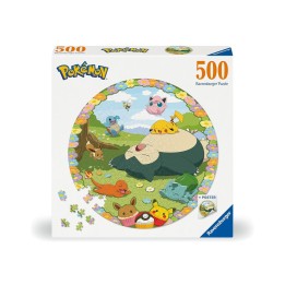 PUZZLE ROUND 500PZ POKEMON 01131