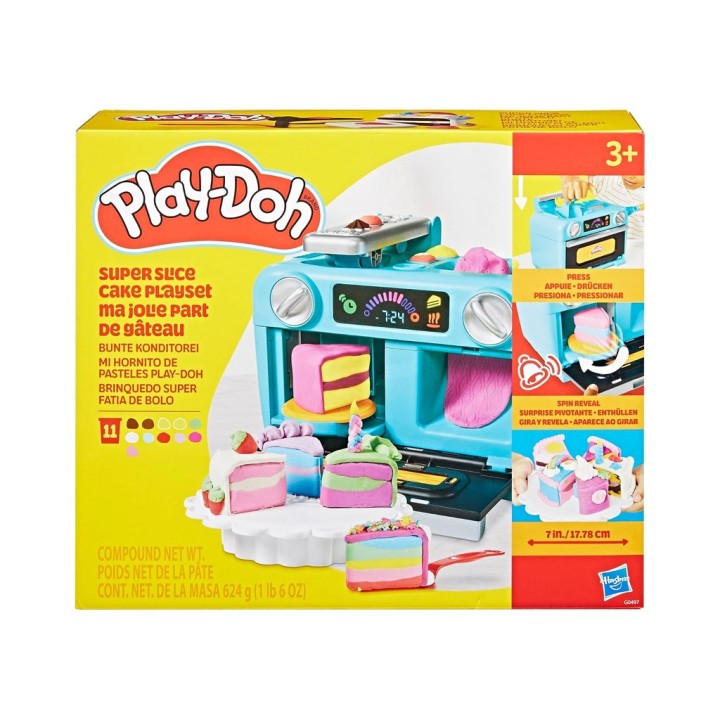 PLAY DOH SET SUPER FETTA DI TORTA