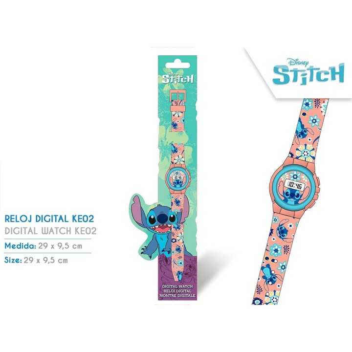 OROLOGIO POLSO DIGITALE STITCH LAS4072