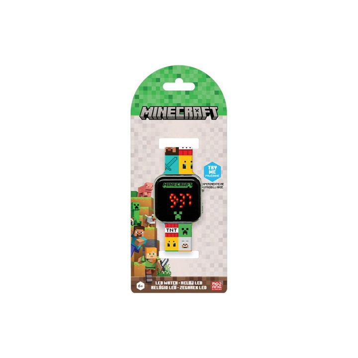 OROLOGIO LED MINECRAFT MIN4272