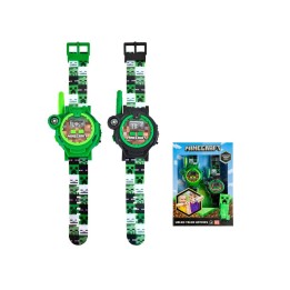 OROLOGIO WALKIE TALKIE 2 IN 1 MINECRAFT