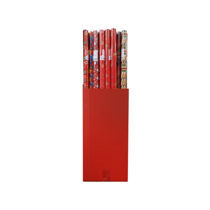 ROTOLO CARTA 100X3 MTL ASS. NATALE