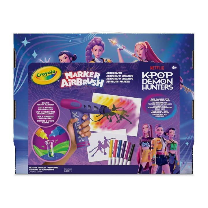 CRAYOLA K-POP AEROGRAFO E LABORATORIO