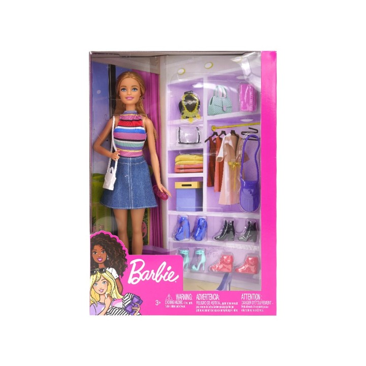 BARBIE FASHION CON ACC. ASS. FVJ42