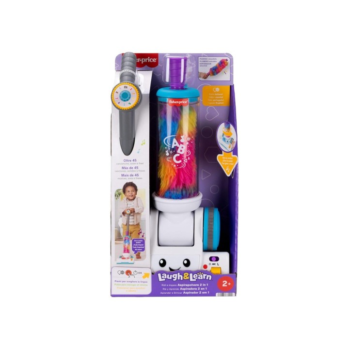 FISHER PRICE ASPIRAPOLVERE RIDI E IMPARA
