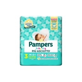 PAMPERS BABYDRY MIDI TG.3 NEW