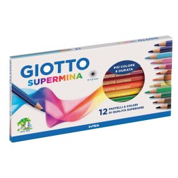 PASTELLI GIOTTO SUPERMINA DA 12 F235700