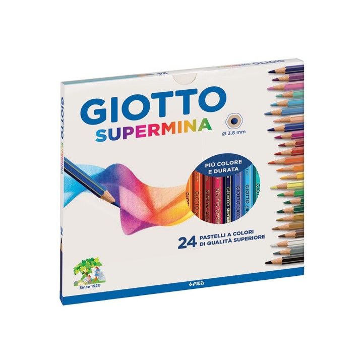 PASTELLI GIOTTO SUPERMINA DA 24 F235800