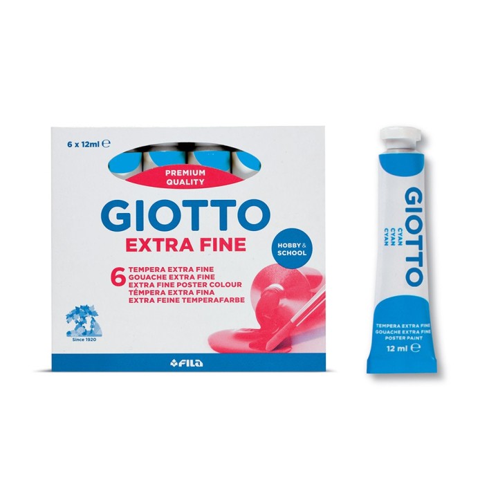 TEMPERA GIOTTO TUBETTO CYAN