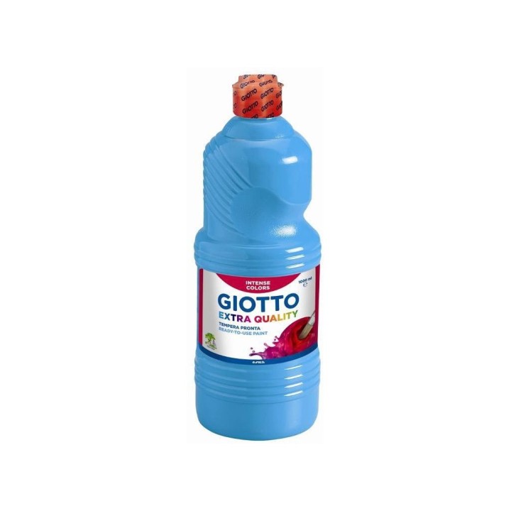 TEMPERA PRONTA GIOTTO FLAC.1000ML. CYAN
