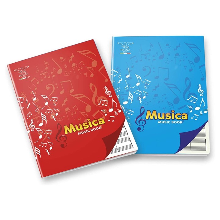 PIGNA MAXI QUADERNO MUSICA 16FF.
