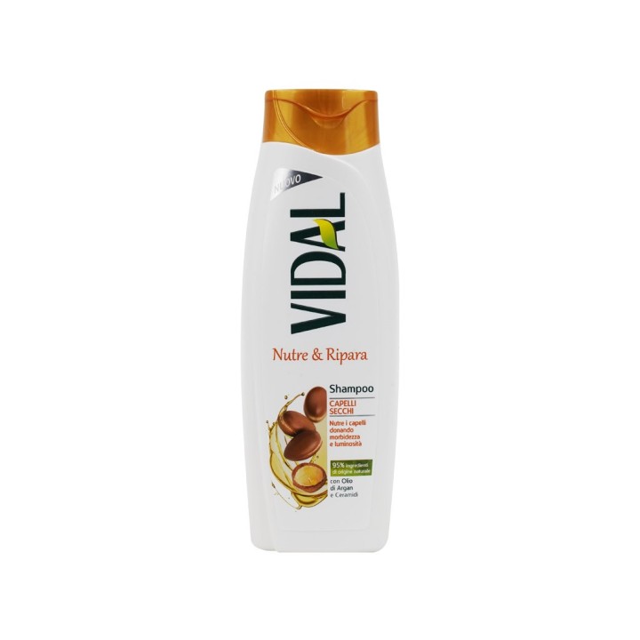 VIDAL SHAMPOO NUTRE E RIPARA 250ML