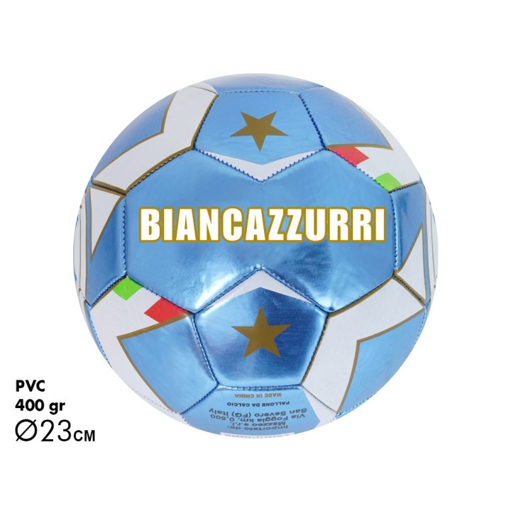 PALLONE CALCIO CAMPIONI BCO AZZURRI 400