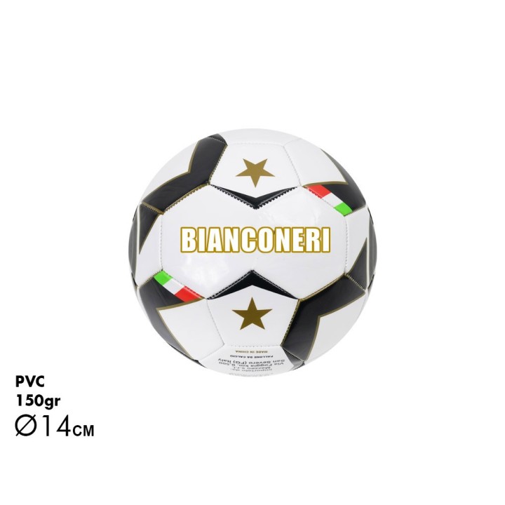 PALLA CALCIO CAMPIONI BIANCONERO 150G