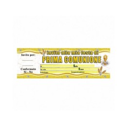 INVITI ASSEGNO PRIMA COMUN.GOLD 20PZ