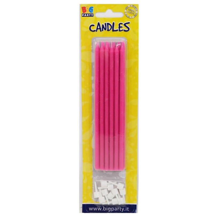 12 CAND.MATITE+SUPP. FUXIA 71009