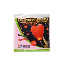 LANTERNA DEI CIELI CUORE ROSSO
