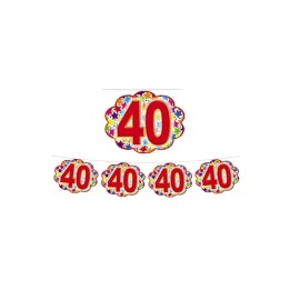 FESTONE NUVOLETTE 40 ANNI