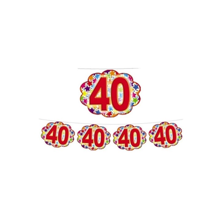FESTONE NUVOLETTE 40 ANNI