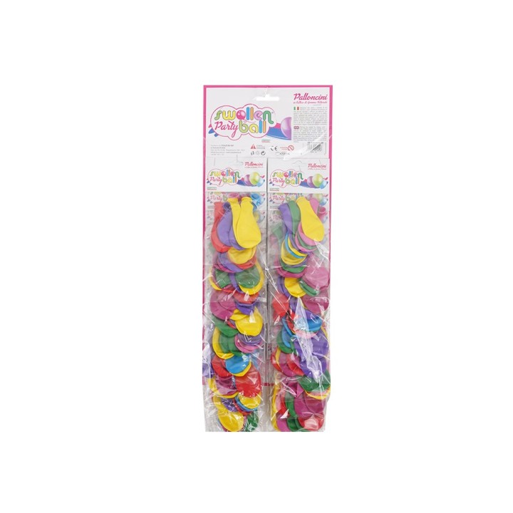 CARTELLA 20 BS PALLONCINI A70 ASS. 8PZ