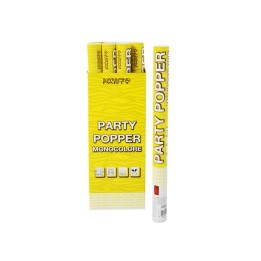 TUBO CON BOTTONE 60CM COLORE GIALLO