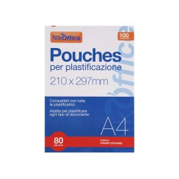 POUCHE PER PLASTIFIC.A4 MIC80