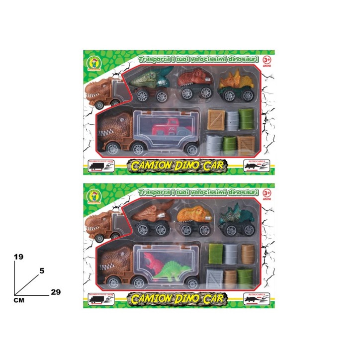 PLAYSET CAMION DINO CAR