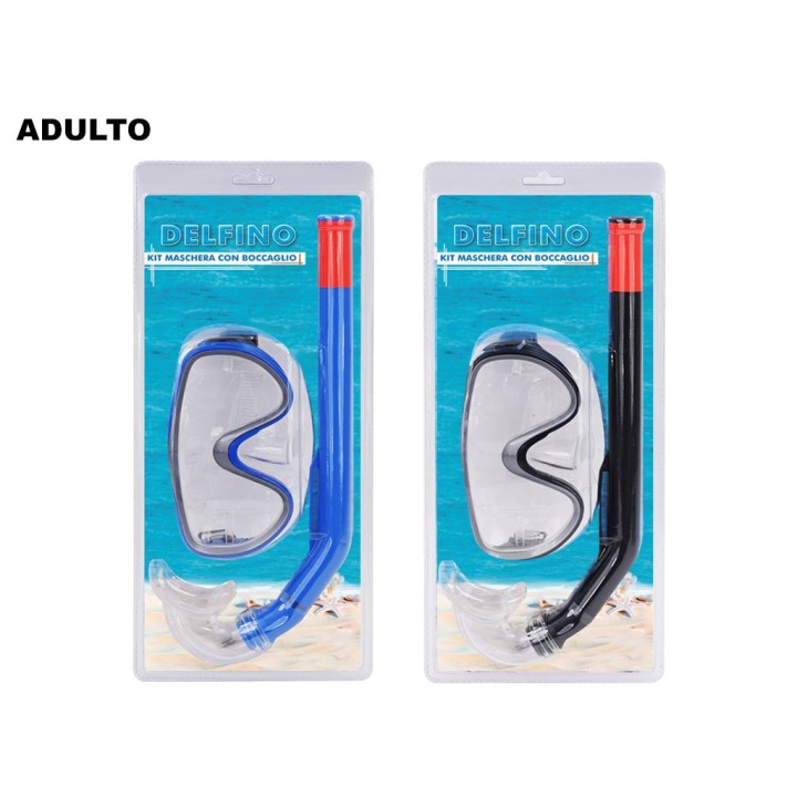 KIT MASCHERA DELFINO CON BOCCAGLIO