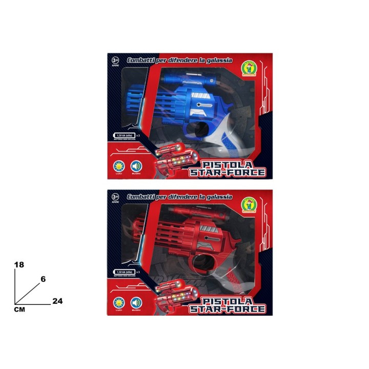 PISTOLA STAR-FORCE LUCI E SUONI