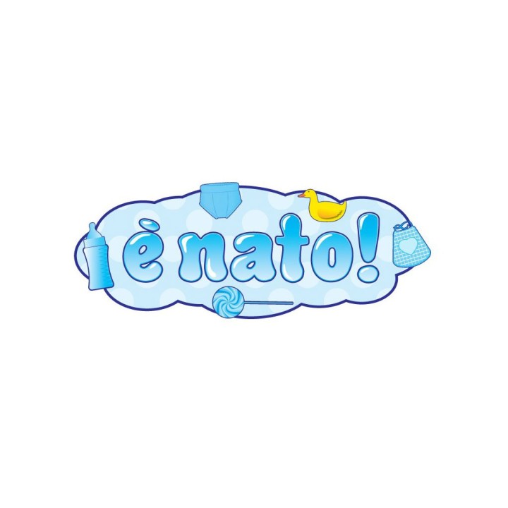 BANNER NUVOLETTA 1MT X 40 CM E' NATO
