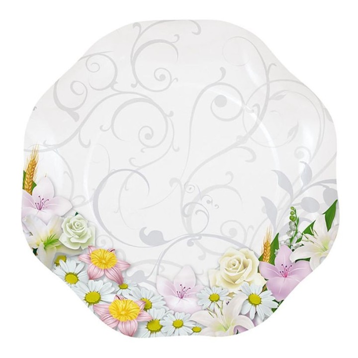 10 PIATTI CM.23 BOUQUET