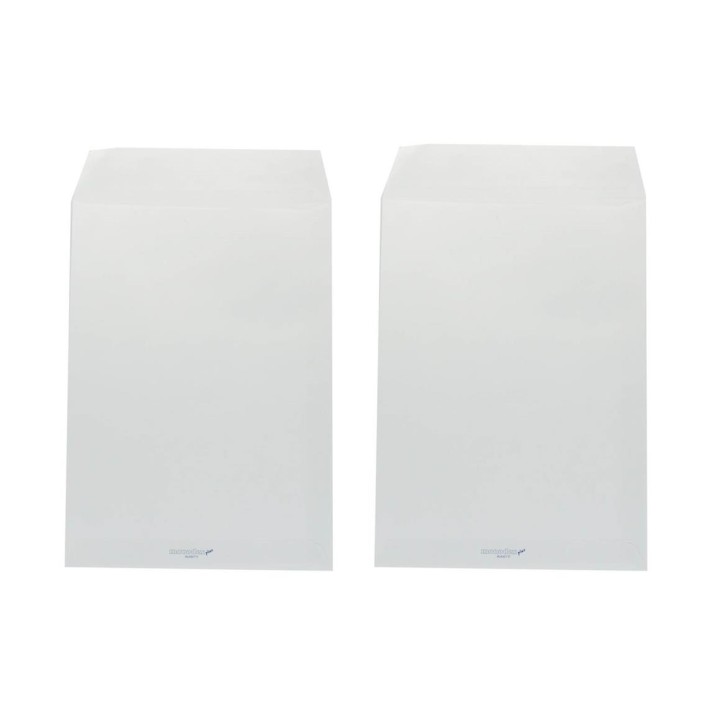 BUSTA A SACCO 19X26 BIANCHE CF.500